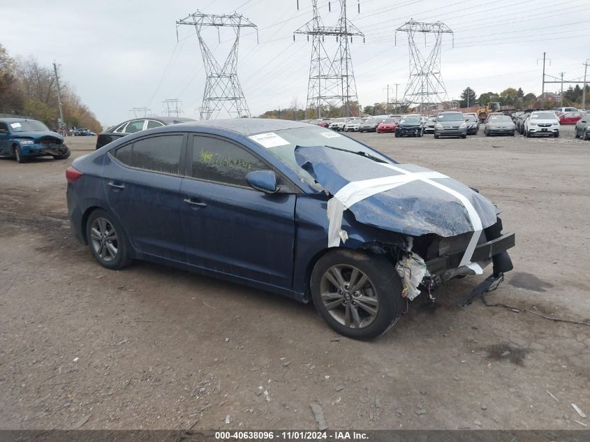 2018 HYUNDAI ELANTRA SEL - 5NPD84LF4JH381437