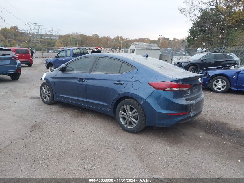 2018 HYUNDAI ELANTRA SEL - 5NPD84LF4JH381437