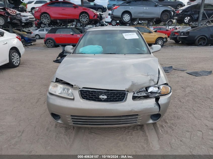 2000 Nissan Sentra Xe/Gxe VIN: 3N1CB51D3YL338273 Lot: 40638107