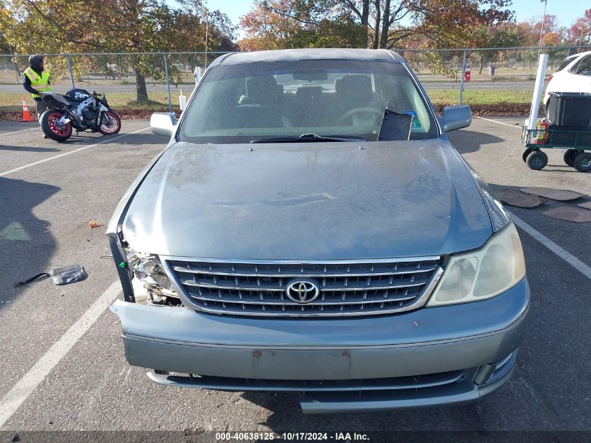 2004 Toyota Avalon Xl VIN: 4T1BF28BX4U357902 Lot: 40638125