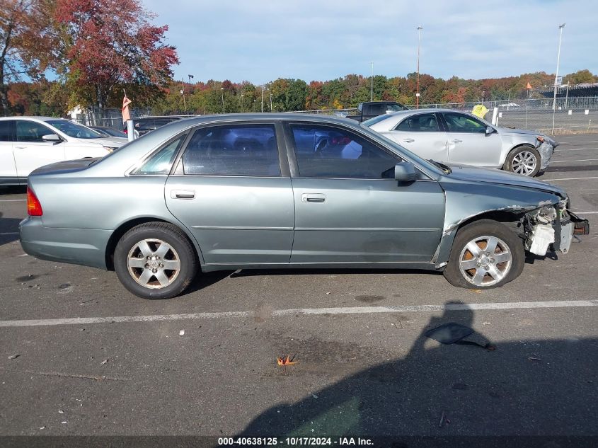 2004 Toyota Avalon Xl VIN: 4T1BF28BX4U357902 Lot: 40638125