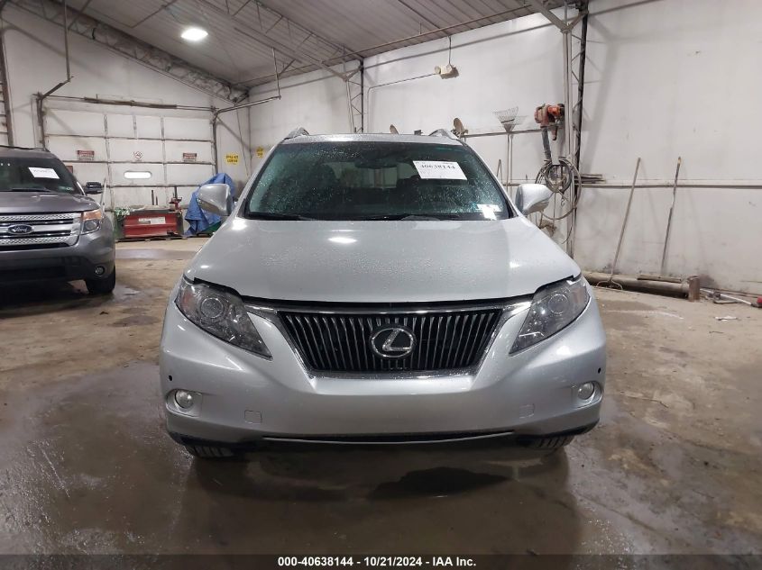 2010 Lexus Rx 350 VIN: 2T2BK1BA5AC002294 Lot: 40638144