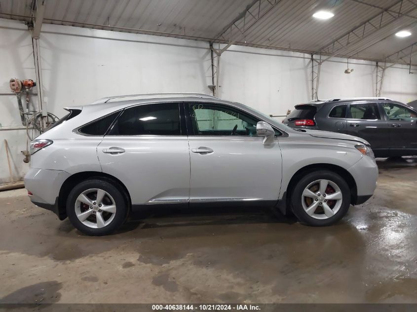 2010 Lexus Rx 350 VIN: 2T2BK1BA5AC002294 Lot: 40638144