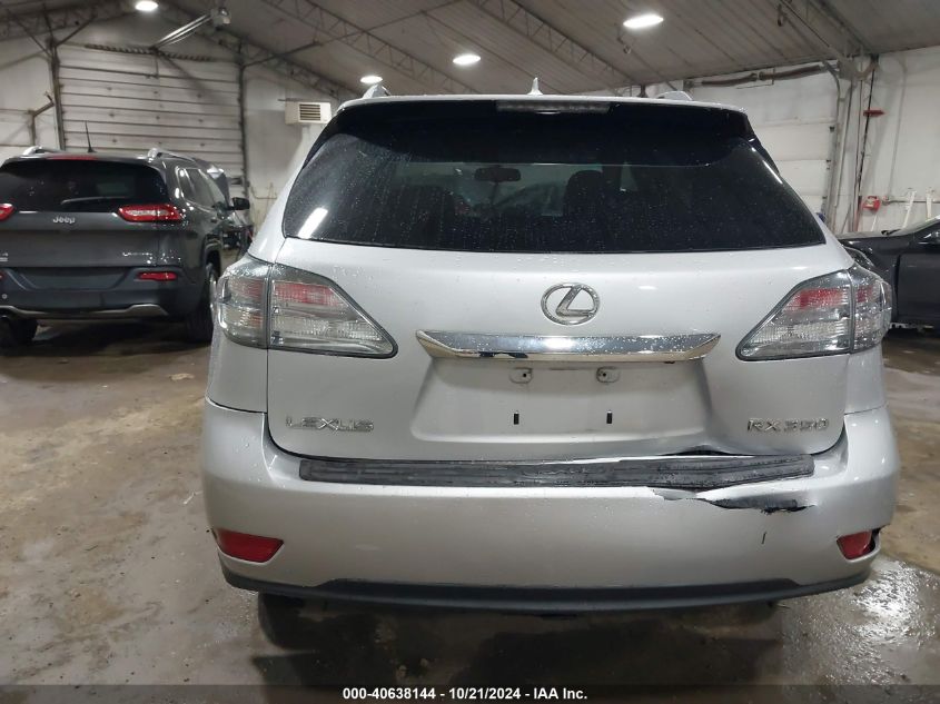 2010 Lexus Rx 350 VIN: 2T2BK1BA5AC002294 Lot: 40638144