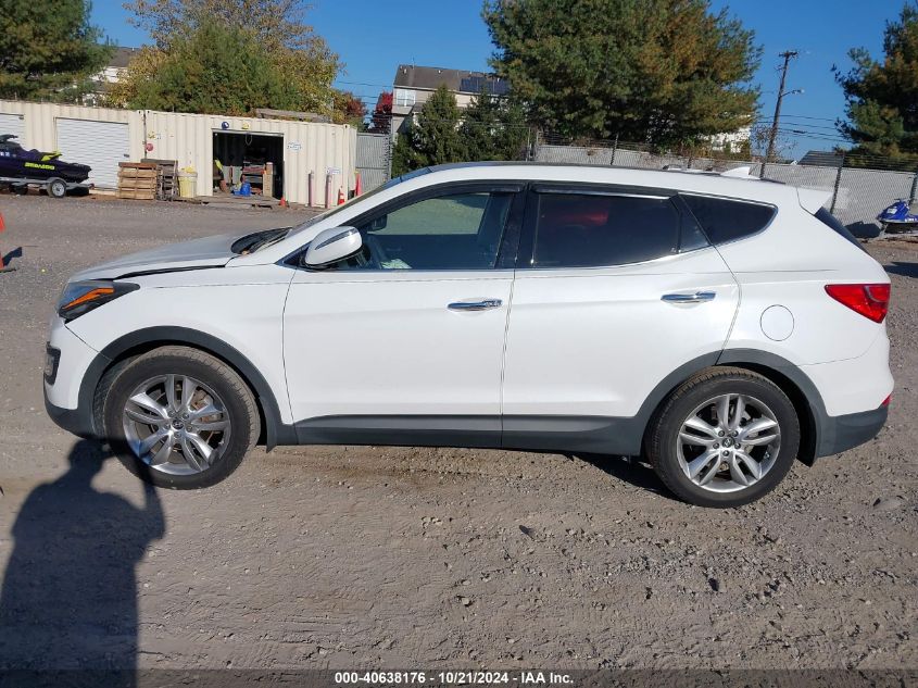 2013 Hyundai Santa Fe Sport VIN: 5XYZW3LAXDG098627 Lot: 40638176