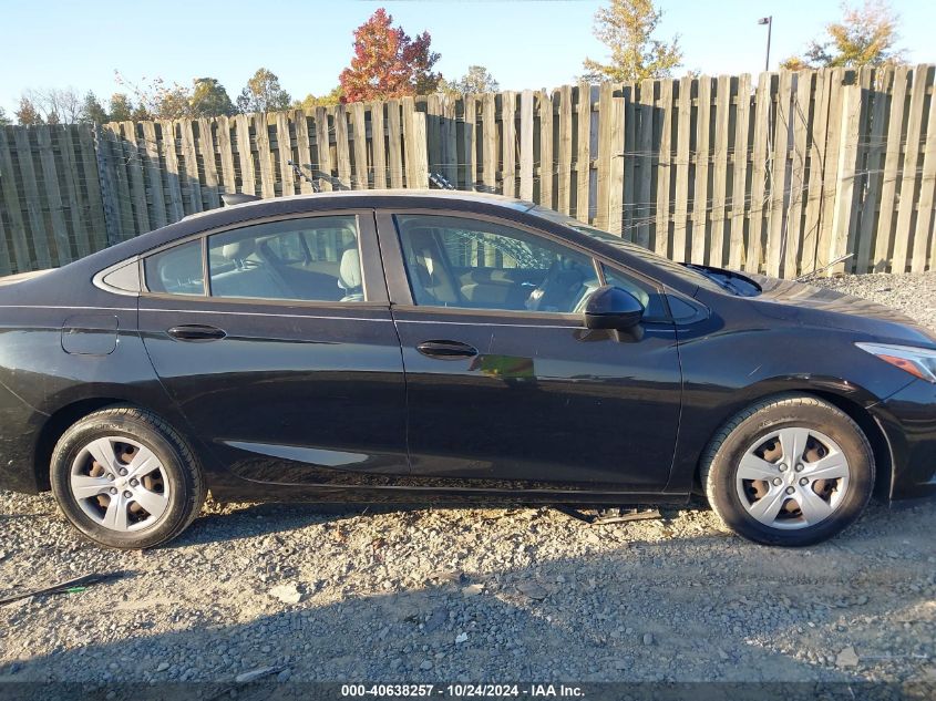 2017 Chevrolet Cruze Ls VIN: 1G1BC5SM8H7219278 Lot: 40638257