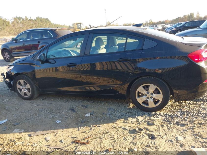 2017 Chevrolet Cruze Ls VIN: 1G1BC5SM8H7219278 Lot: 40638257