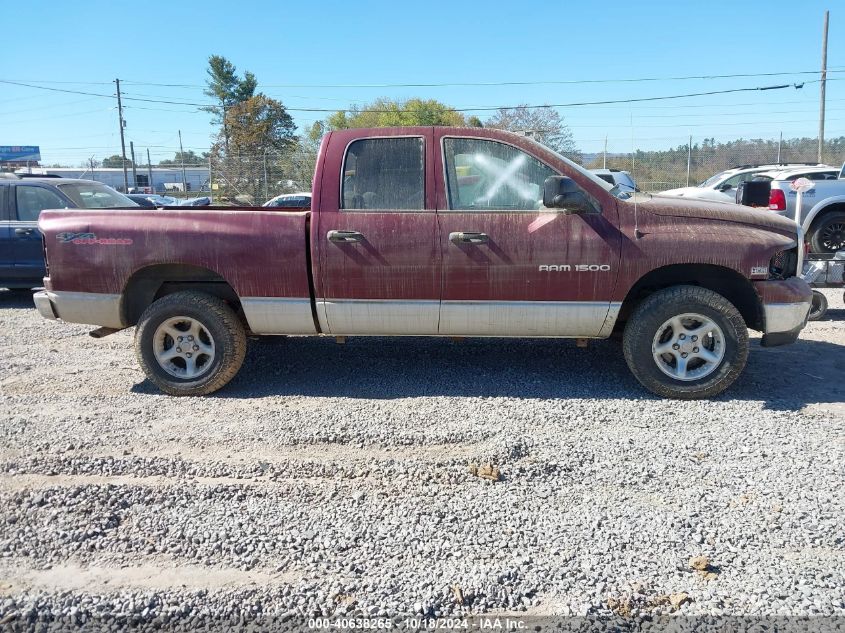 2003 Dodge Ram 1500 Slt/Laramie/St VIN: 1D7HU18D53J602837 Lot: 40638265