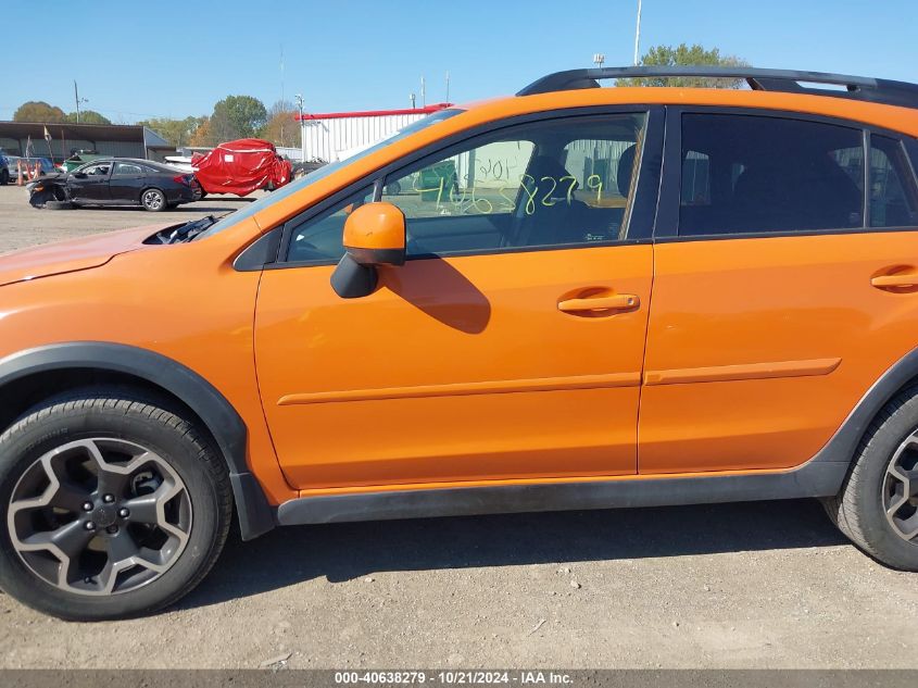 2014 Subaru Xv Crosstrek 2.0I Premium VIN: JF2GPAVC2E8215814 Lot: 40638279