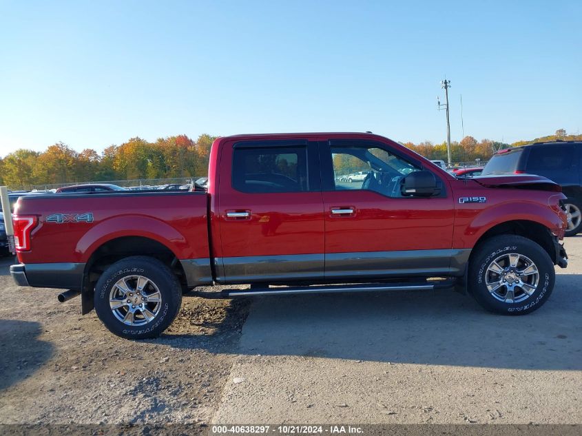 2016 Ford F-150 Supercrew VIN: 1FTEW1EF4GFB23699 Lot: 40638297