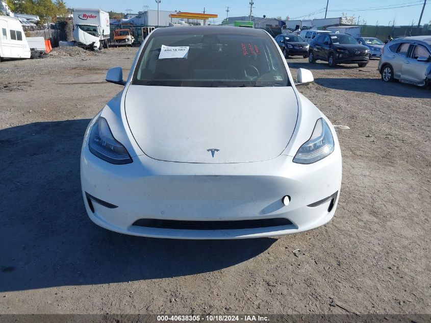 2021 Tesla Model Y Long Range Dual Motor All-Wheel Drive VIN: 5YJYGAEE6MF172730 Lot: 40638305