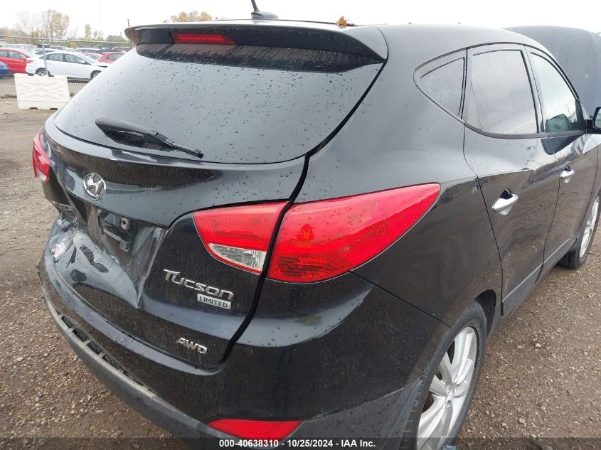 2011 Hyundai Tucson Limited VIN: KM8JUCAC6BU227218 Lot: 40638310