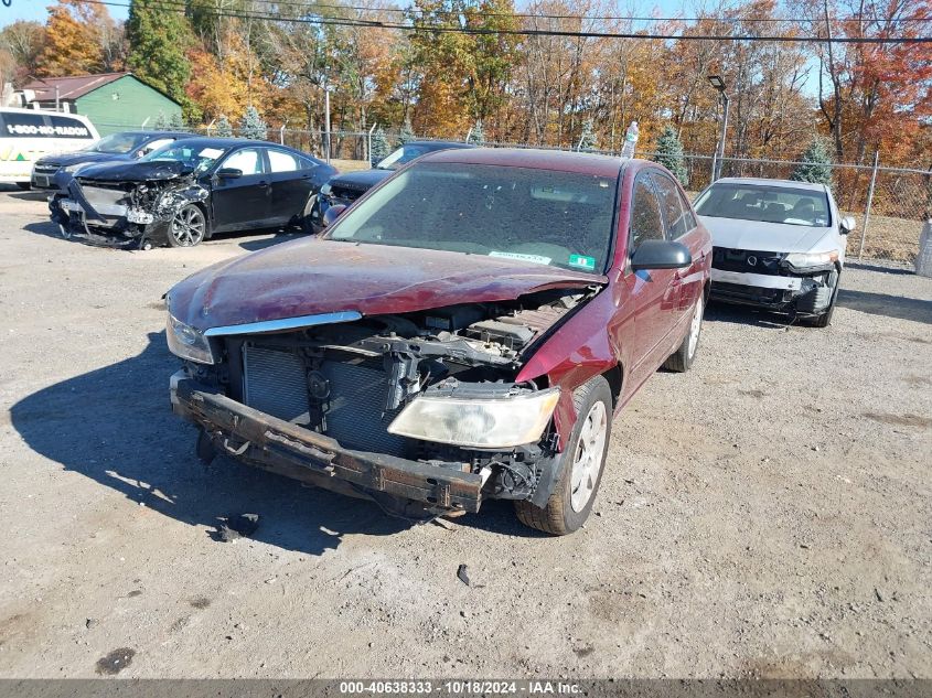 2008 Hyundai Sonata Gls V6 VIN: 5NPET46F18H327442 Lot: 40638333