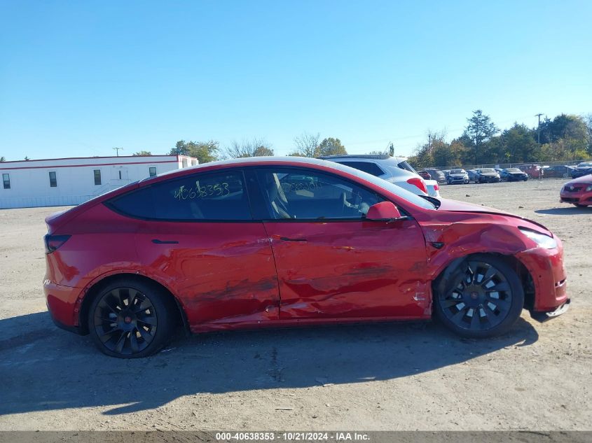 2020 Tesla Model Y VIN: 5YJYGDEE8LF008265 Lot: 40638353