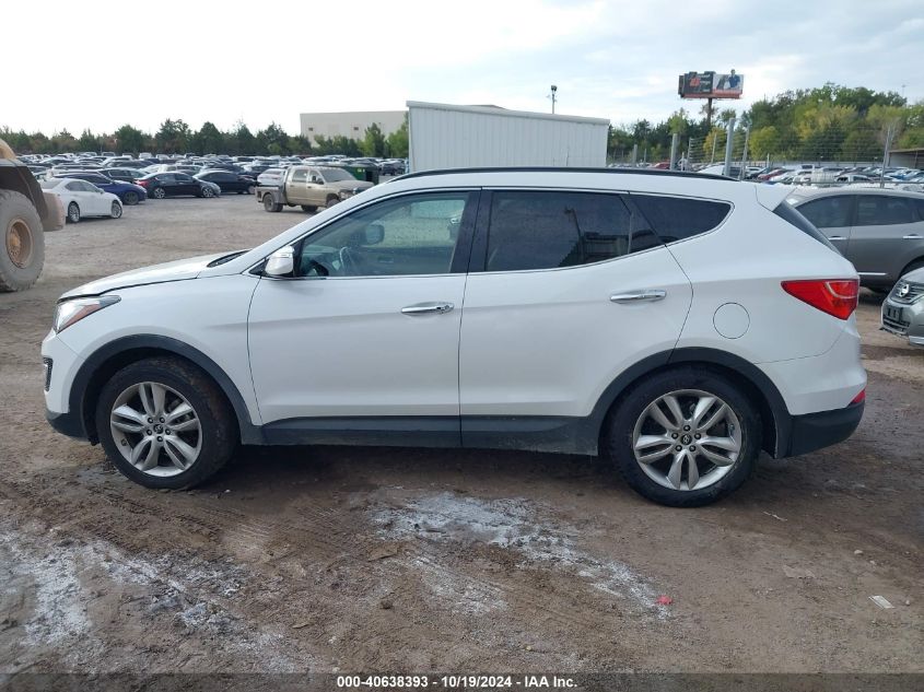 2014 Hyundai Santa Fe Sport 2.0L Turbo VIN: 5XYZU3LA0EG184973 Lot: 40638393