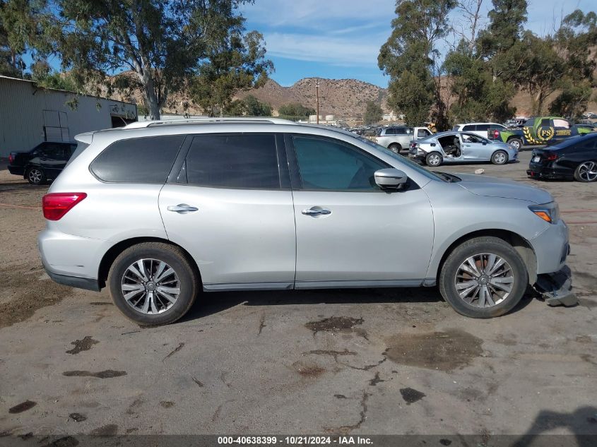 2017 Nissan Pathfinder Sl VIN: 5N1DR2MNXHC624550 Lot: 40638399