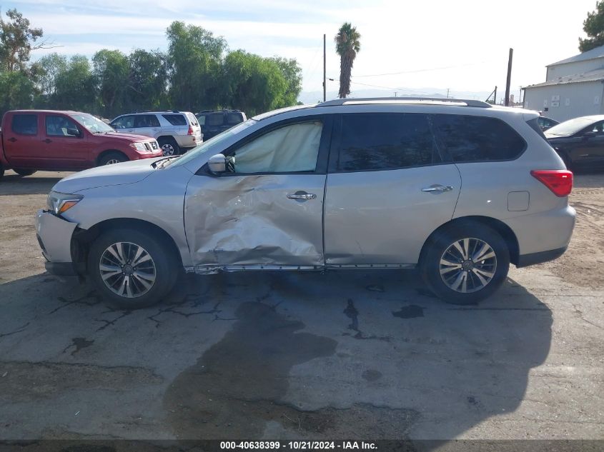 2017 Nissan Pathfinder Sl VIN: 5N1DR2MNXHC624550 Lot: 40638399