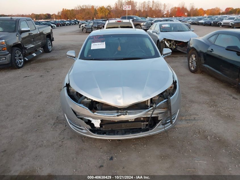 2014 Lincoln Mkz Hybrid VIN: 3LN6L2LU2ER827349 Lot: 40638429