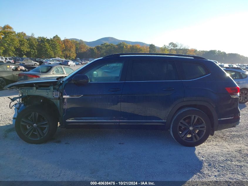 2021 Volkswagen Atlas 3.6L V6 Se W/Technology R-Line VIN: 1V2PR2CA0MC573990 Lot: 40638475