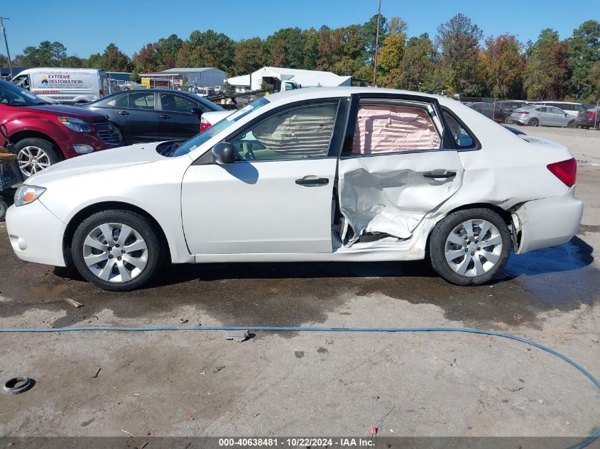 2008 Subaru Impreza 2.5I VIN: JF1GE61628H502890 Lot: 40638481