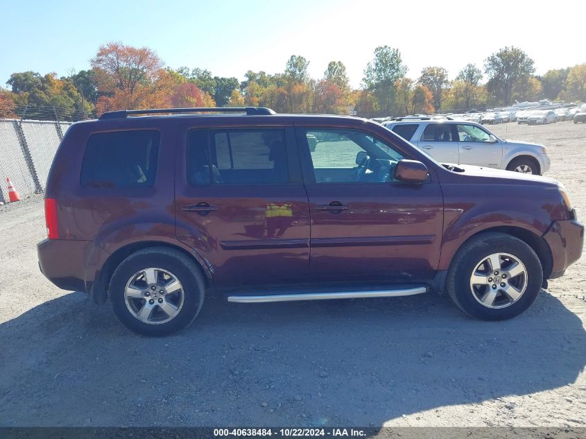 2011 Honda Pilot Ex-L VIN: 5FNYF4H55BB060739 Lot: 40638484