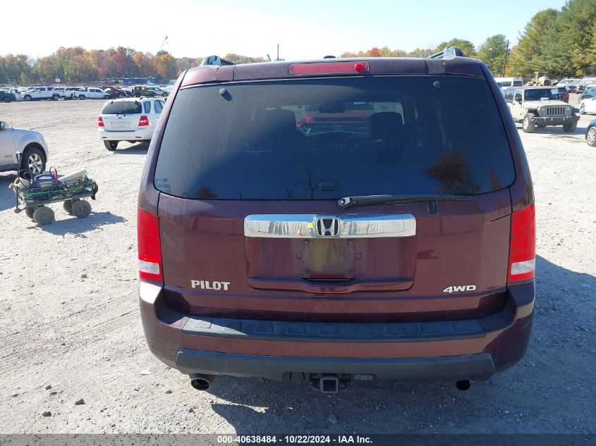 2011 Honda Pilot Ex-L VIN: 5FNYF4H55BB060739 Lot: 40638484