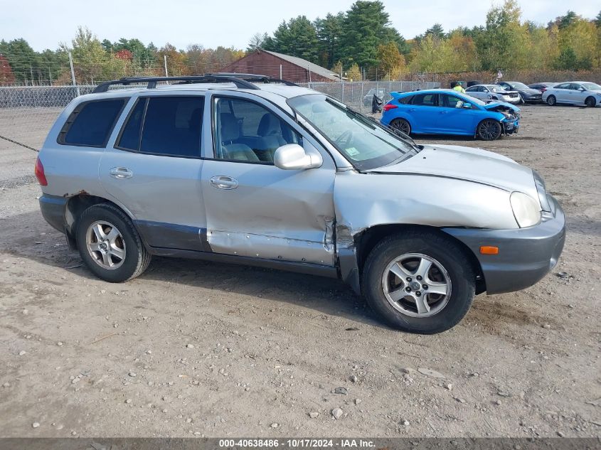 2003 Hyundai Santa Fe Gls/Lx VIN: KM8SC73D03U528010 Lot: 40638486