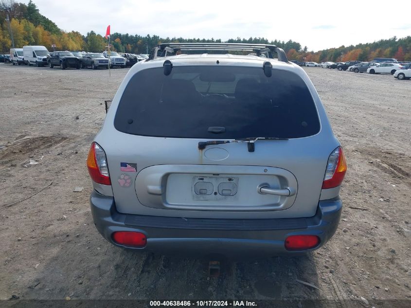 2003 Hyundai Santa Fe Gls/Lx VIN: KM8SC73D03U528010 Lot: 40638486