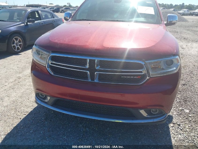 2014 Dodge Durango Limited VIN: 1C4RDHDG0EC344581 Lot: 40638491