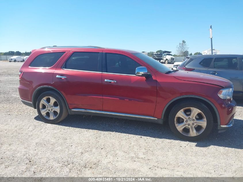 2014 Dodge Durango Limited VIN: 1C4RDHDG0EC344581 Lot: 40638491