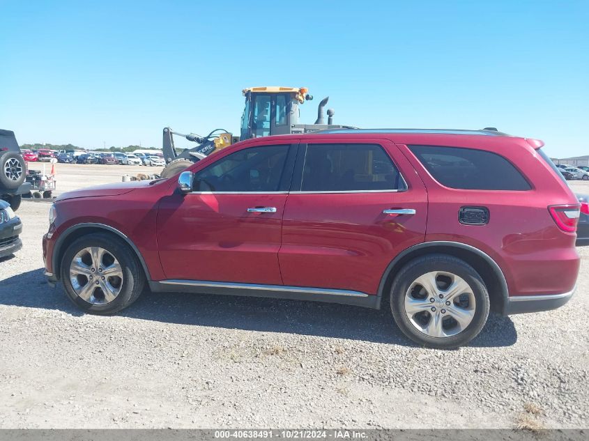 2014 Dodge Durango Limited VIN: 1C4RDHDG0EC344581 Lot: 40638491