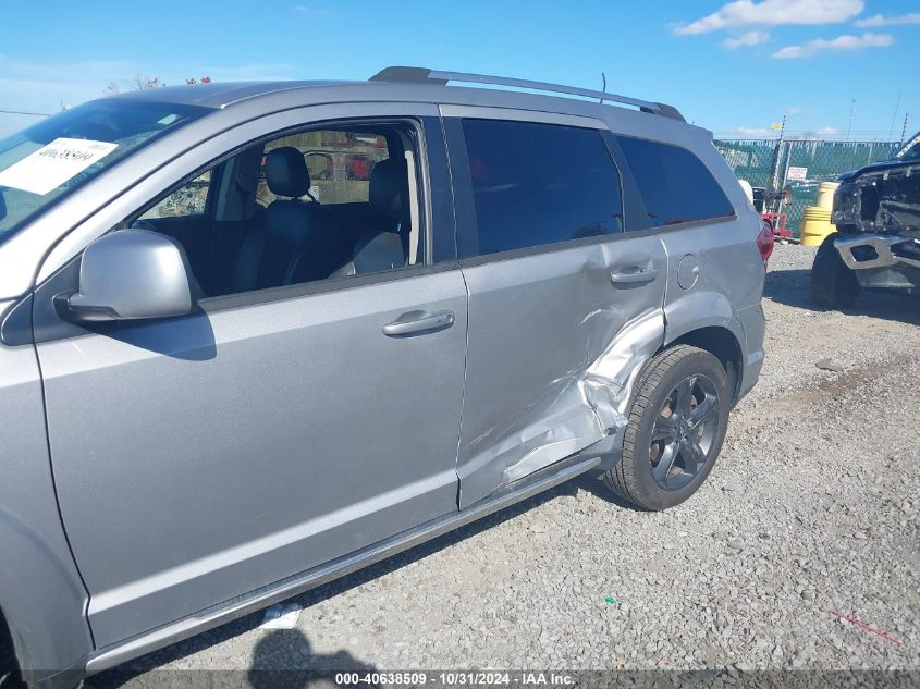 2018 Dodge Journey Crossroad Awd VIN: 3C4PDDGG9JT526418 Lot: 40638509