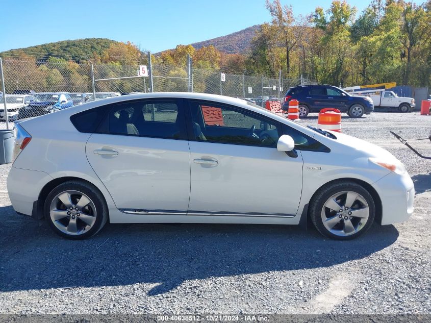 2013 Toyota Prius Three Se VIN: JTDKN3DU6D5621843 Lot: 40638512