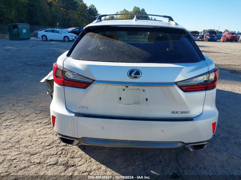 2017 Lexus Rx 350 VIN: 2T2ZZMCA2HC083095 Lot: 40638537