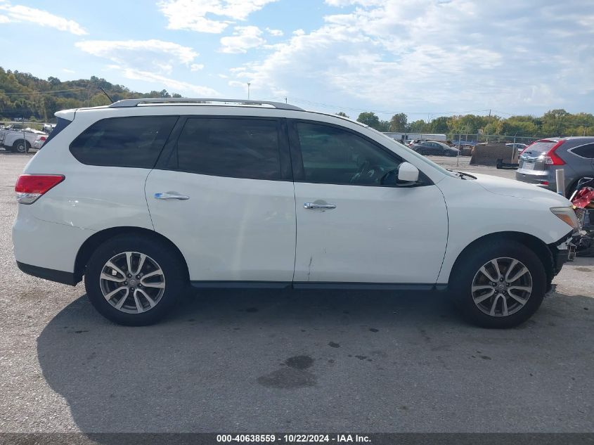 2015 Nissan Pathfinder Sv VIN: 5N1AR2MM4FC655543 Lot: 40638559