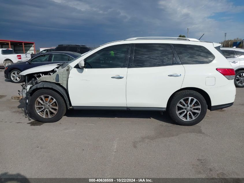 2015 Nissan Pathfinder Sv VIN: 5N1AR2MM4FC655543 Lot: 40638559