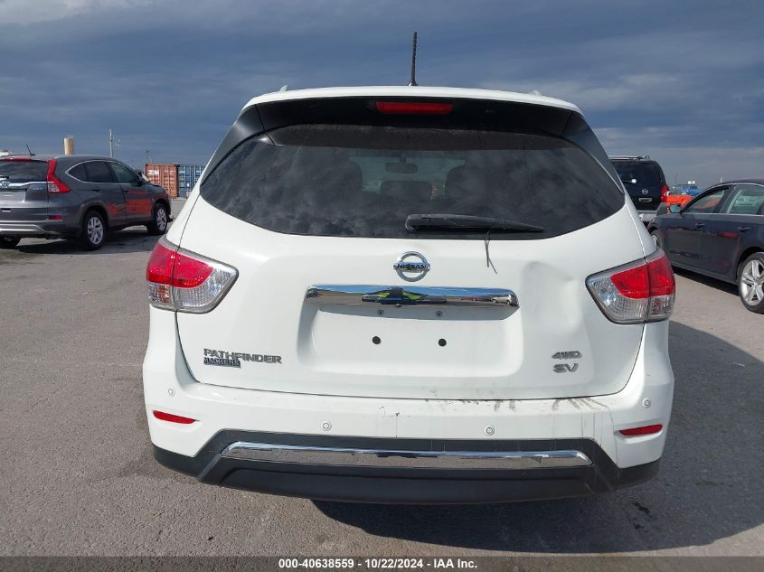 2015 Nissan Pathfinder Sv VIN: 5N1AR2MM4FC655543 Lot: 40638559