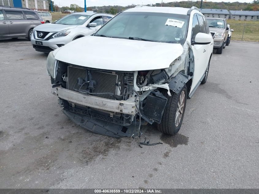 2015 Nissan Pathfinder Sv VIN: 5N1AR2MM4FC655543 Lot: 40638559