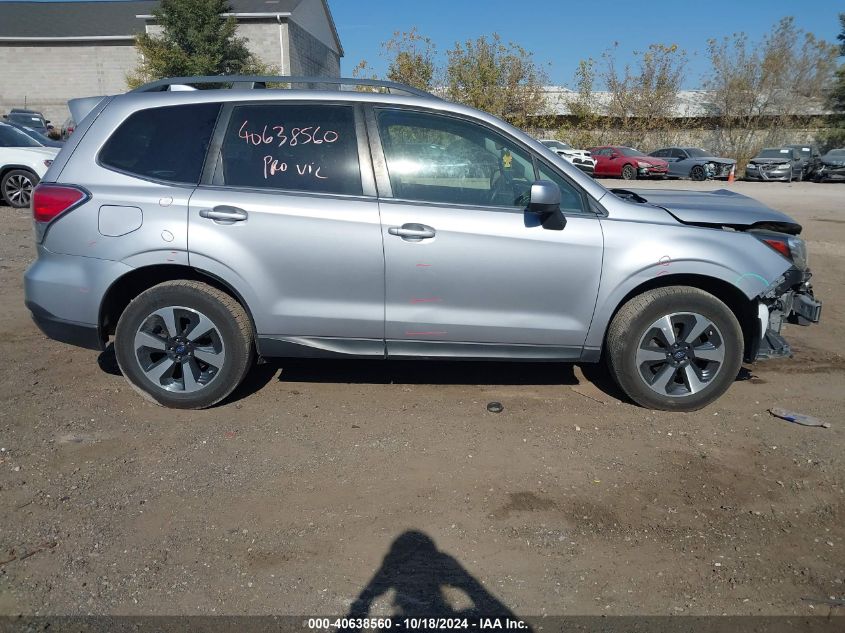 2018 Subaru Forester 2.5I Limited VIN: JF2SJARC4JH403203 Lot: 40638560