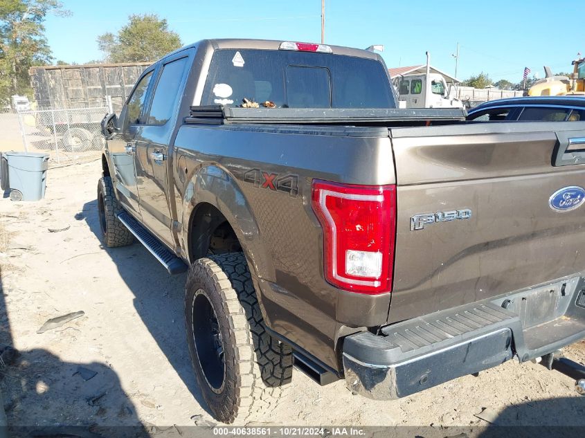 2016 Ford F-150 Xlt VIN: 1FTEW1EF3GFD33114 Lot: 40638561