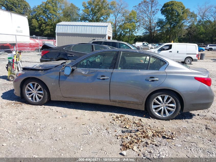 2016 Infiniti Q50 3.0T Premium VIN: JN1EV7AP0GM305709 Lot: 40638571