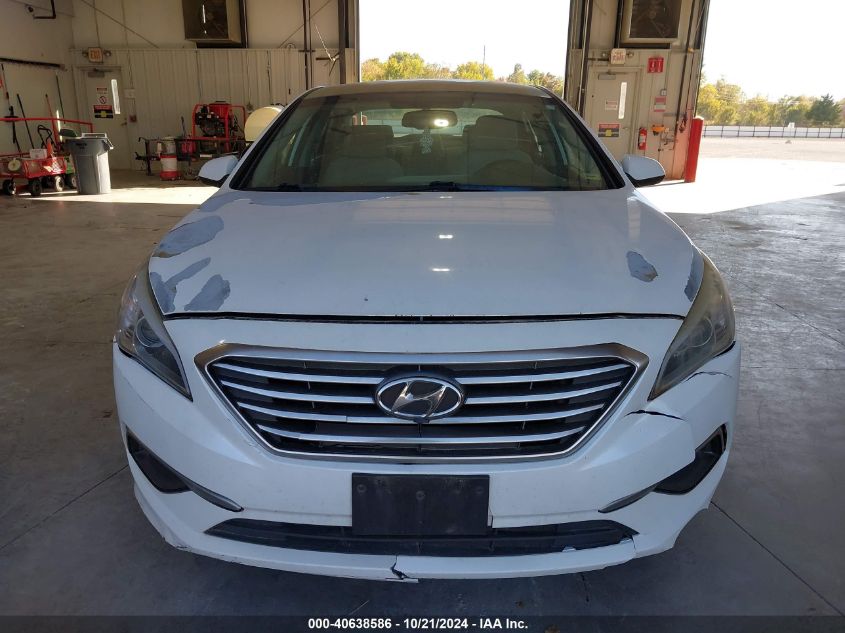 2016 Hyundai Sonata Se VIN: 5NPE24AF8GH384164 Lot: 40638586