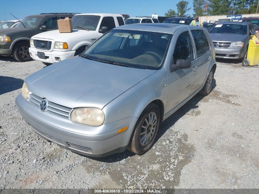 2006 Volkswagen Golf Gls 2.0L VIN: 9BWGL61J764000939 Lot: 40638618