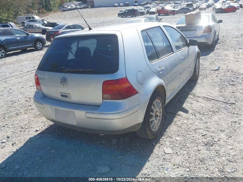 2006 Volkswagen Golf Gls 2.0L VIN: 9BWGL61J764000939 Lot: 40638618