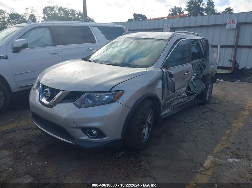 VIN 5N1AT2MT5EC832673 2014 Nissan Rogue, SL no.2