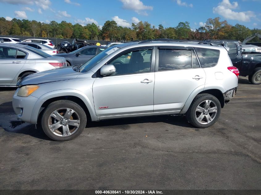 2012 Toyota Rav4 Sport VIN: JTMWF4DV0C5047090 Lot: 40638641