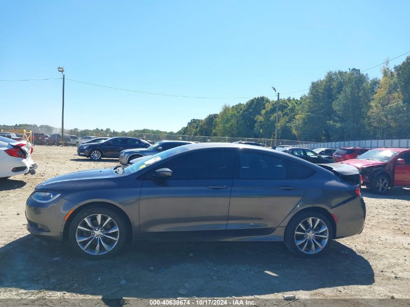 2015 Chrysler 200 S VIN: 1C3CCCBB4FN739117 Lot: 40638674