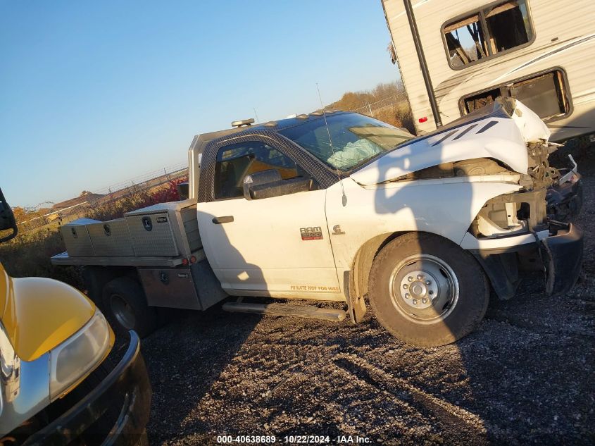 2012 Ram 3500 Chassis St/Slt VIN: 3C7WDTAL8CG332747 Lot: 40638689