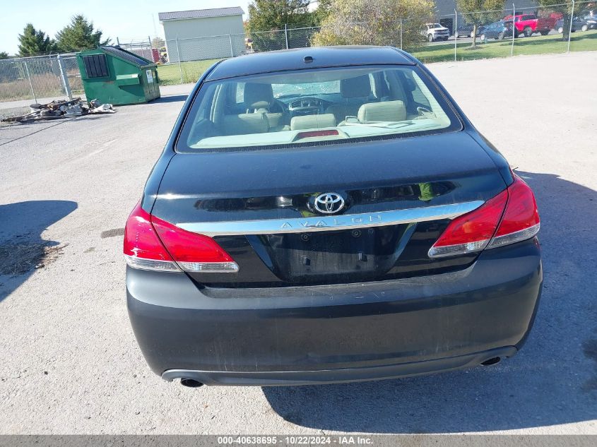 2011 Toyota Avalon VIN: 4T1BK3DB7BU377433 Lot: 40638695