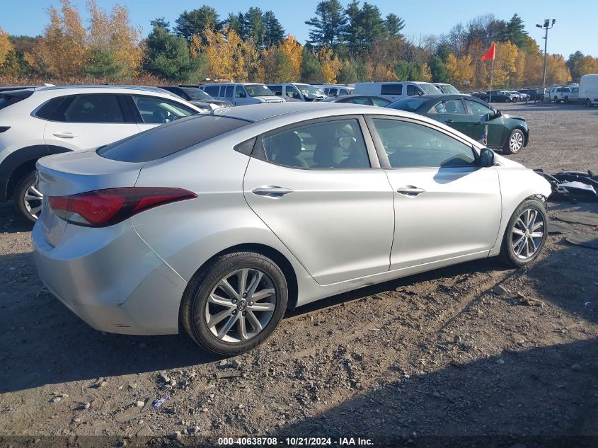 2015 Hyundai Elantra Se VIN: 5NPDH4AE5FH571765 Lot: 40638708